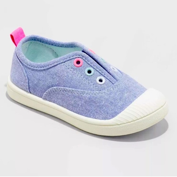 Cat & Jack Shoes Nwt Blue Rory Slipon Sneakers By Cat Jack Poshmark